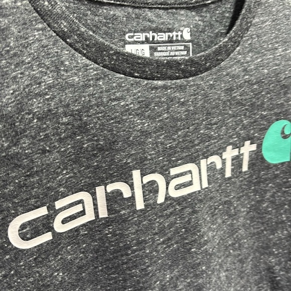 Carhartt short sleeve core logo graphic T-shirt, crew neck,spring,summer - Picture 2 of 7
